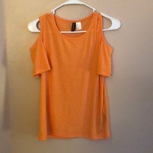 Cold shoulder T-shirt